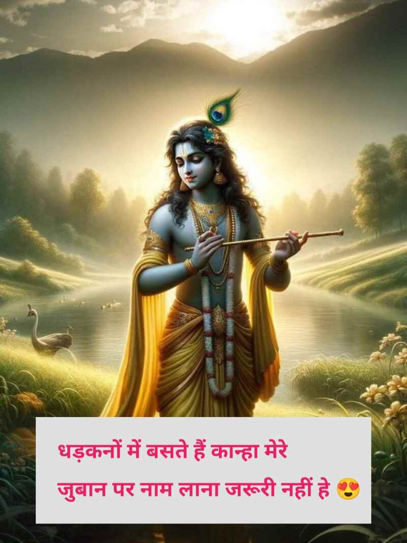 Shree Krishna Shayari 